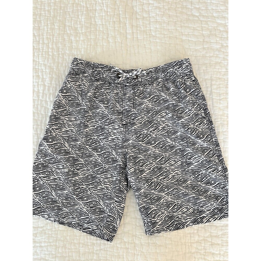 NWT Kids Snapper Rock Board Shorts Size 14 UPF 50 Navy Print